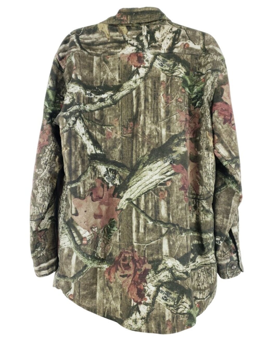 Mossy Oak Hunting Shirt Men's Size Medium Break Up Camo - Picture 2 of 6